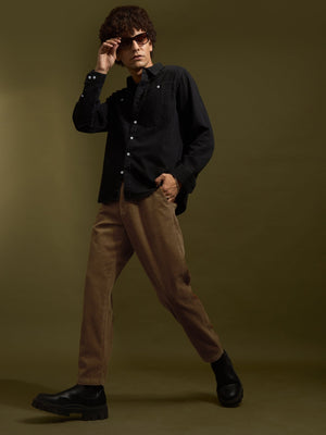 Holden - Corduroy Crop Trouser - Burnt Cinnamon - Espanshe