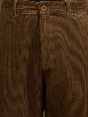 Holden - Corduroy Crop Trouser - Burnt Cinnamon - Espanshe