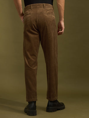 Holden - Corduroy Crop Trouser - Burnt Cinnamon - Espanshe