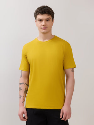 Zanaia - Slim Fit T-Shirt - Gold Flake - Espanshe