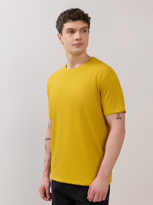 Zanaia - Slim Fit T-Shirt - Gold Flake - Espanshe