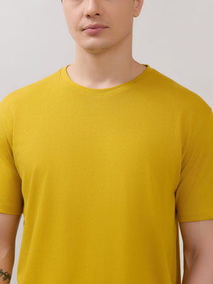 Zanaia - Slim Fit T-Shirt - Gold Flake - Espanshe