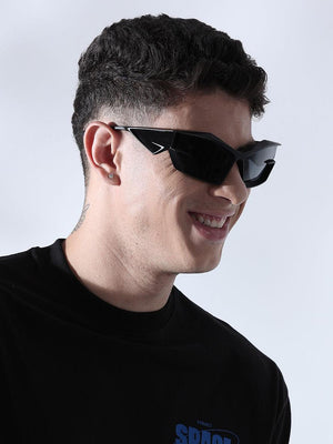 Cat Eye Sunglass - Black - Espanshe