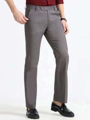 Wee 2.0 - Bootcut Formal Pant - Cement Grey - Espanshe