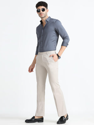 formal bootcut pants made from polyster and nylon blended fabric
bootcut pants for men
formal pants for men