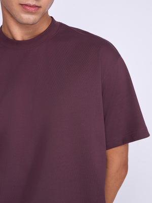 Men's Loose Fit T-Shirt - Midnight Plum