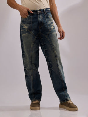 Tornix - Relaxed Fade jeans - Blue - Espanshe