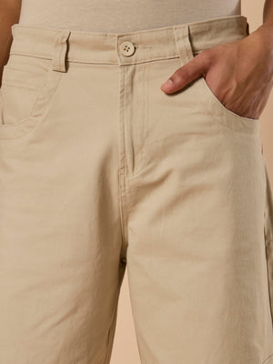 Men's Super Baggy Cargo Pant in
Cream