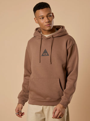 Drift - Printed Hoodie - Light Brown - Espanshe