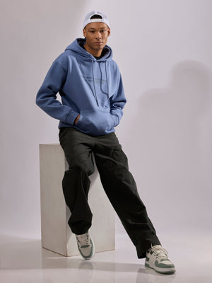 Drift - Printed Hoodie - Light Blue - Espanshe