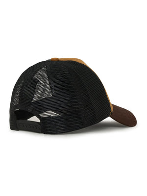 Galenos - Stay True Printed Baseball Cap - Brown - Espanshe