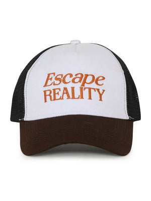 Galenos - Escape Reality Printed Baseball Cap - White - Espanshe