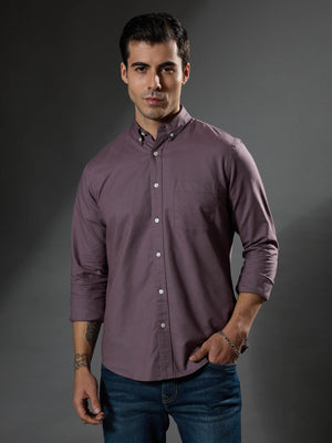 men's pale purple Turkish fit cotton shirt with breast pockets and elbow patches
men's shirt latest collection
