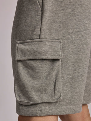 men's cargo shorts in gray