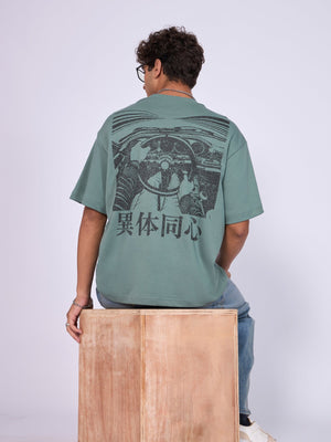 Moovin - Unity Drive Printed T-Shirt - Green - Espanshe