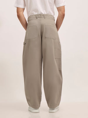 Bentley - Super Baggy Cargo Pant - Light Grey - Espanshe