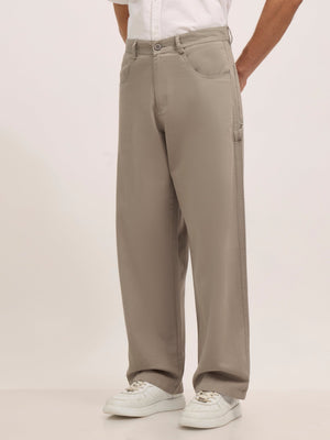 Bentley - Super Baggy Cargo Pant - Light Grey - Espanshe
