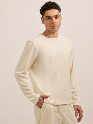 Slate Ride - Relaxed Tshirt - Cream - Espanshe