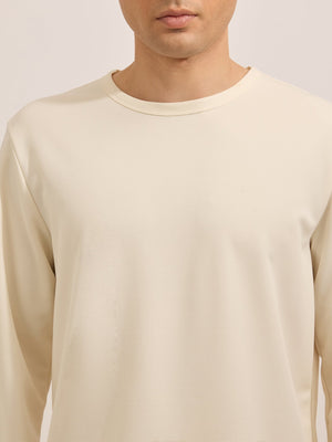Slate Ride - Relaxed Tshirt - Cream - Espanshe