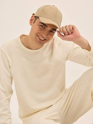 men's relaxed tshirt in cream