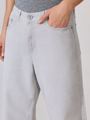 Modoin - Wide Jeans - Grey - Espanshe