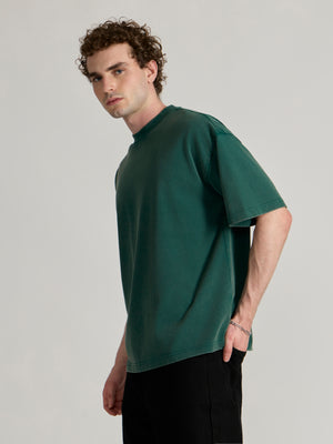 Kellington - Baggy T-Shirt - Emerald Green - Espanshe