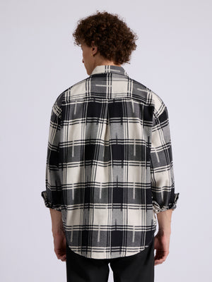 Men's Drop Shoulder Checks Shirt
