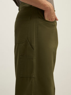 Super Baggy Cargo Pant - Forest Green