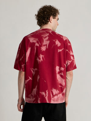 Men's Baggy T-Shirt in Cranberry