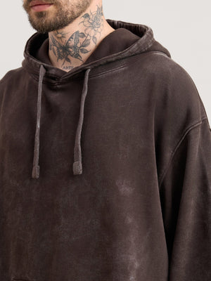 Solvyn - Relaxed Fit Hoodies - Faded Brown - Espanshe