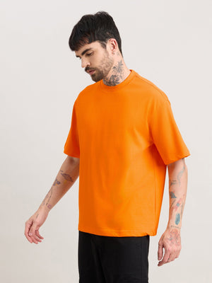 Vynora - Loose Fit T-Shirt - Neon Orange - Espanshe
