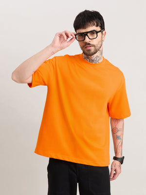 Vynora - Loose Fit T-Shirt - Neon Orange - Espanshe