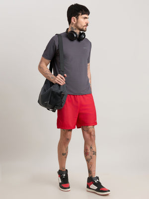 Zyphic - Sport Shorts - Bright Red - Espanshe