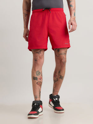 Zyphic - Sport Shorts - Bright Red - Espanshe