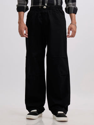 Vibeflex - Parachute Joggers - Black - Espanshe