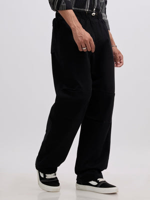 Vibeflex - Parachute Joggers - Black - Espanshe