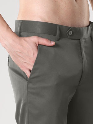 Wee 2.0 - Bootcut Formal Pant - Moss Green - Espanshe