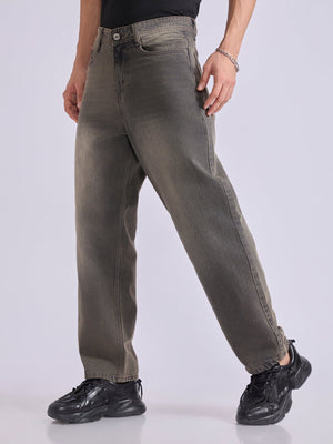 Zoran - Relaxed Fit Jeans - Black Shade - Espanshe