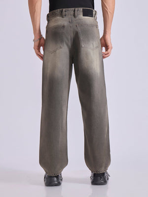 Zoran - Relaxed Fit Jeans - Black Shade - Espanshe