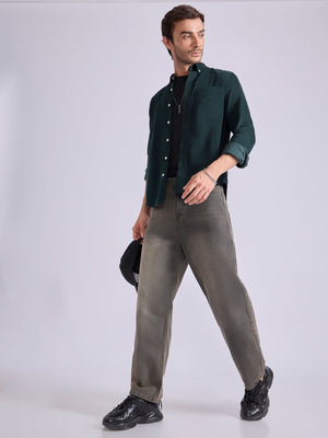 Zoran - Relaxed Fit Jeans - Black Shade - Espanshe
