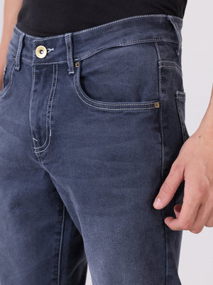 Rafin - Blue Shade Skinny Fit Jeans - Espanshe