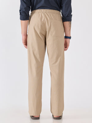 Men's Relaxed Fit Joggers - biscuit