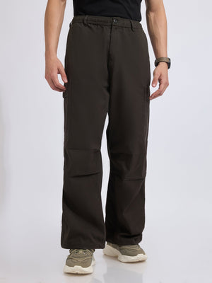 Yolka - Parachute Cargo Pants - Green - Espanshe