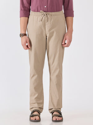 Men's Relaxed Fit Joggers - beige