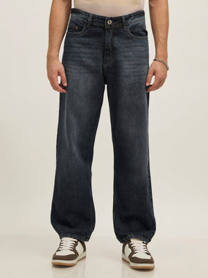 Wallace - Relaxed Fit Jeans - Blue Shade - Espanshe