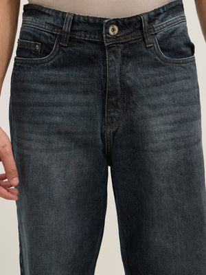 Wallace - Relaxed Fit Jeans - Blue Shade - Espanshe