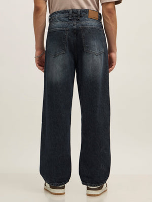 Wallace - Relaxed Fit Jeans - Blue Shade - Espanshe