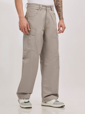 Vardon G1 - Super Baggy Cargo Pants - Grey - Espanshe