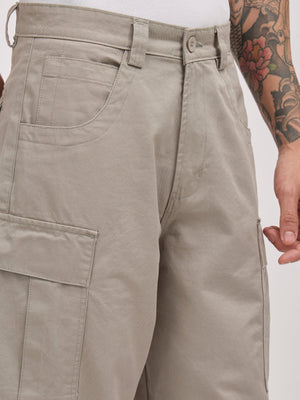Vardon G1 - Super Baggy Cargo Pants - Grey - Espanshe