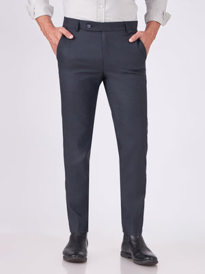 Itron - Skinny Fit Formal Pant - Dark Blue - Espanshe
